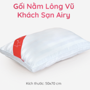 Gối LÔNG VŨ AIRY - Microfiber